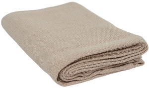 Покрывало из хлопка Ethnic 180X250 CM бежевого цвета