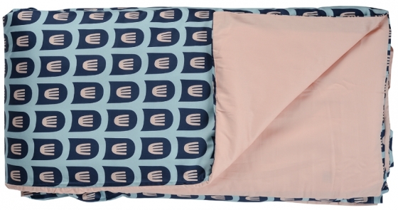 Комплект постельного белья полутораспальный из сатина Blossom Time 3