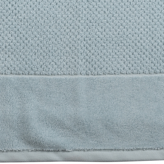 Полотенце банное фактурное Essential 90X150 CM голубого цвета 7