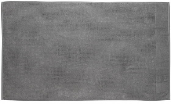 Полотенце банное фактурное Essential 90X150 CM серого цвета 2