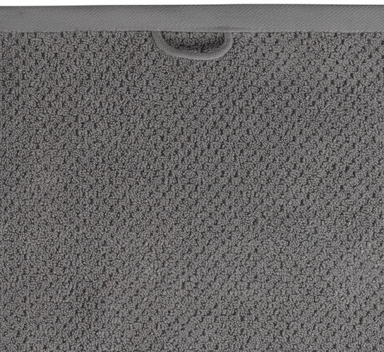 Полотенце банное фактурное Essential 90X150 CM серого цвета 6