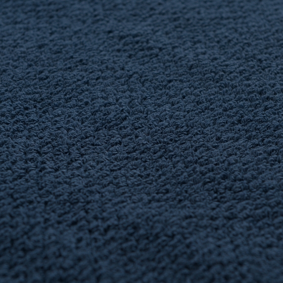 Полотенце банное фактурное Essential 90X150 CM тёмно-синего цвета 10