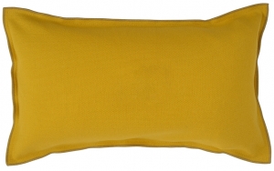 Чехол на подушку из фактурного хлопка Essential 50X30 CM горчичного цвета