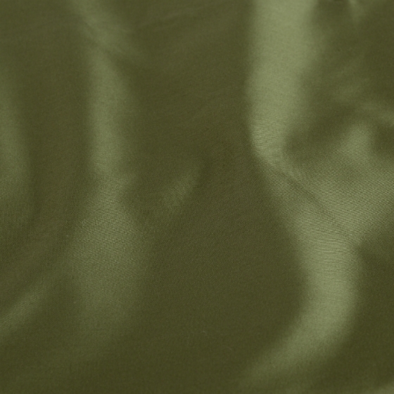 Комплект двуспальный из сатина Wild оливкового цвета 8