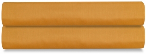 Простыня на резинке из сатина Wild 200X200X30 CM цвета шафрана 