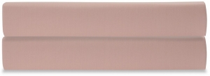 Простыня на резинке из сатина Essential 200X200X30 CM цвета пыльной розы