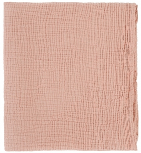 Одеяло из жатого хлопка Essential 90X120 CM цвета пыльной розы