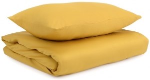 Комплект детского постельного белья из сатина Essential 100X120 CM горчичного цвета