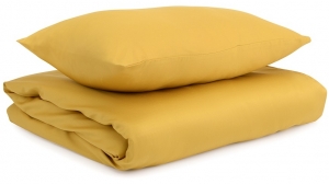 Комплект детского постельного белья из сатина Essential 110X140 CM горчичного цвета