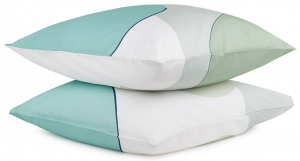 Набор наволочек из сатина Freak Fruit 70X70 CM мятного цвета