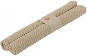 Набор салфеток Essential 35X45 CM из хлопка бежевого цвета