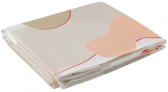 Скатерть из хлопка Freak Fruit 170X250 CM бежевого цвета 2