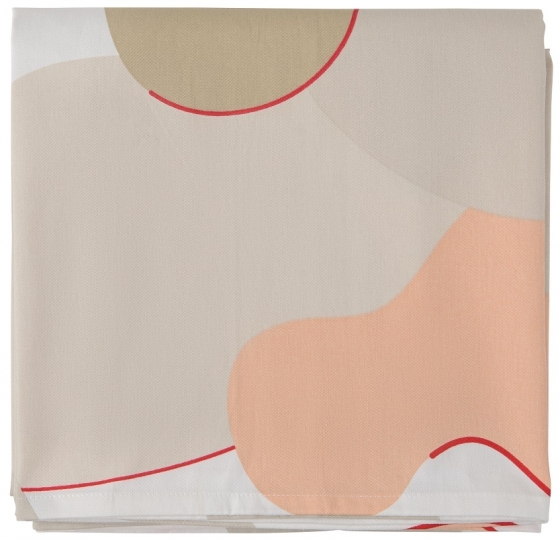 Скатерть из хлопка Freak Fruit 170X250 CM бежевого цвета 1