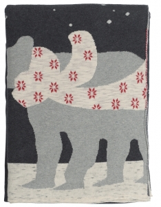 Плед из хлопка Polar Bear Essential 130X180 CM