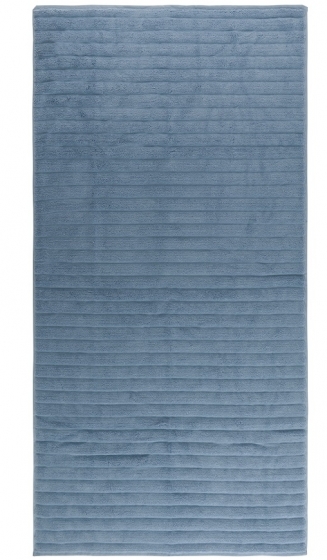 Полотенце банное Waves Essential 70X140 CM джинсово-синего цвета 4