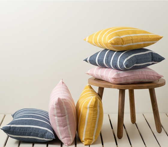 Чехол на подушку декоративный Essential 45X45 СМ цвета пыльной розы 2