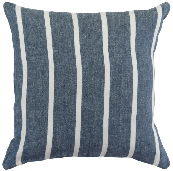 Чехол на подушку декоративный Essential 45X45 СМ тёмно-синего цвета 1