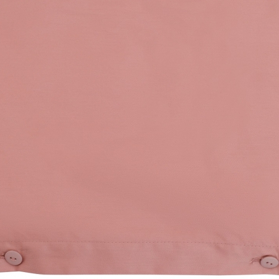 Комплект постельного белья из сатина Essential 150X200 CM тёмно-розового цвета 4