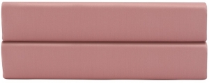 Простыня на резинке из сатина Essential 160X200X30 CM тёмно-розового цвета