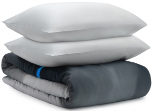 Комплект постельного белья из умягченного сатина Slow Motion 150X200 CM electric blue
