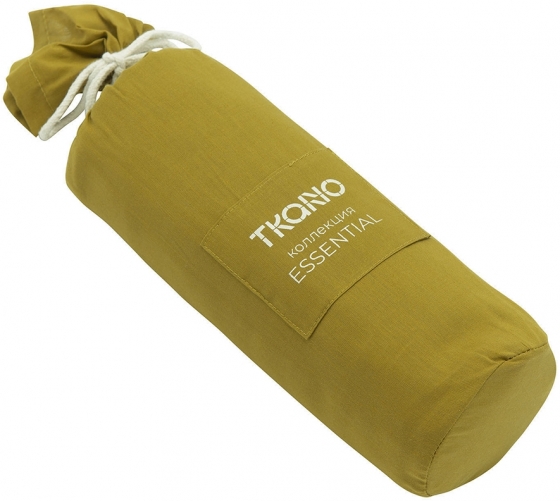Комплект постельного белья Essential 200X220 CM оливкового цвета 5