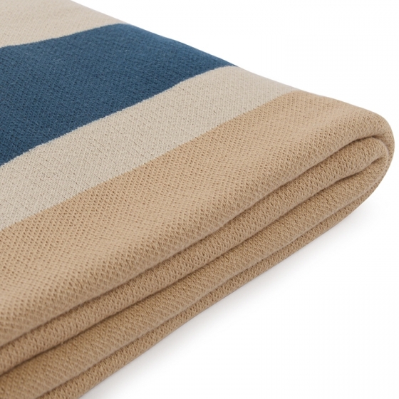 Плед из хлопка Tulip Garden Terra 130X180 CM 4