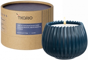 Свеча ароматическая Sandalwood Bergamot&Citrus Edge 8X8X6 CM