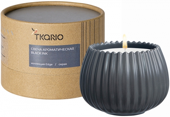 Свеча ароматическая Black Ink Edge 8X8X6 CM 1