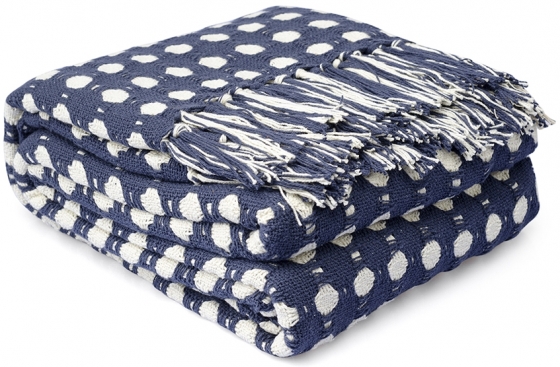 Покрывало из хлопка Polka Dots Essential 180X250 CM 1