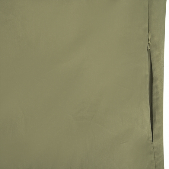 Комплект постельного белья из сатина с брашинг-эффектом Essential цвета шалфея 3