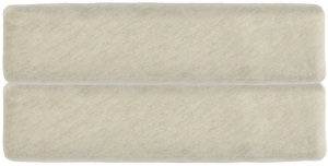 Простыня на резинке из хлопкового трикотажа Essential 160X200X30 CM серо-бежевого цвета