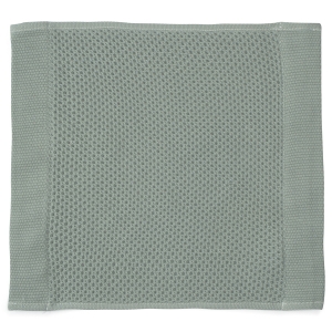 Полотенце для лица вафельное цвета шалфея из коллекции essential, 30х30 см