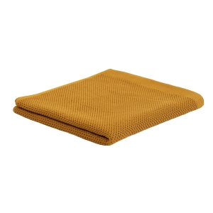 Полотенце для рук вафельное цвета карри из коллекции essential, 50х90 см