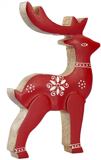 Декор новогодний Reindeer Rudolph 13X3X20 CM 2