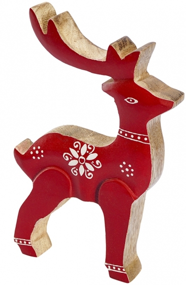 Декор новогодний Reindeer Rudolph 13X3X20 CM 3
