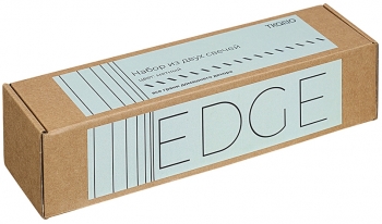 Набор из двух свечей Edge 2X2X25 / 2X2X25 CM мятного цвета