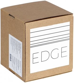 Свеча декоративная Edge 9X9X11 CM молочно-белого цвета