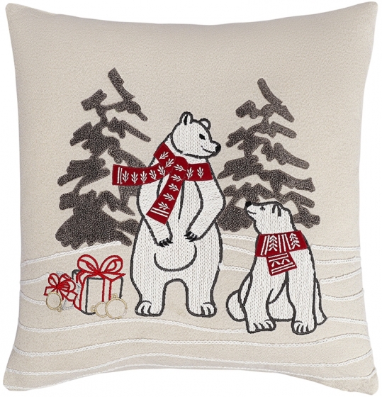 Подушка декоративная Festive Bears 45X45 CM 1
