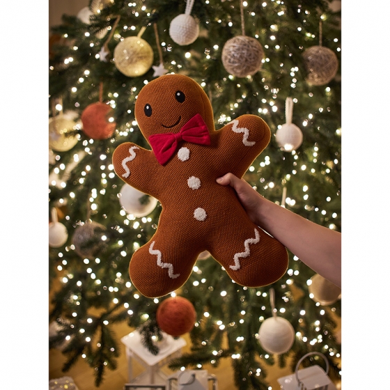 Подушка вязаная Classy Gingerbread 40X50 CM 6