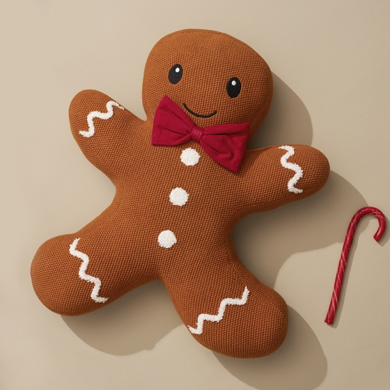 Подушка вязаная Classy Gingerbread 40X50 CM 2