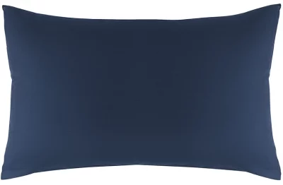 Комплект постельного белья из сатина Essential 200X220 CM тёмно-синего цвета 12