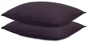 Комплект постельного из перкаля Essential 200X220 CM сливового цвета