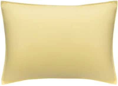 Комплект постельного из перкаля Essential 200X220 CM светло-желтого цвета 4