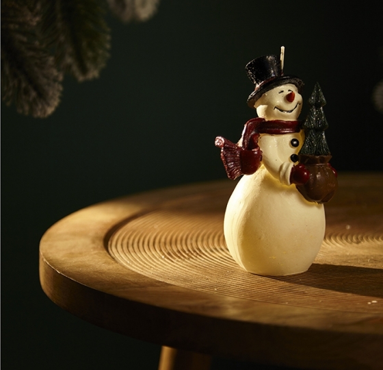 Свеча декоративная Festive Snowman 15 CM 3