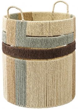Корзина плетеная Bongo Chocolate Ethnic 45X45X57 CM