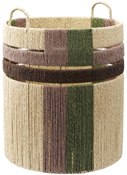 Корзина плетеная Bongo Nature Ethnic 36X36X47 CM
