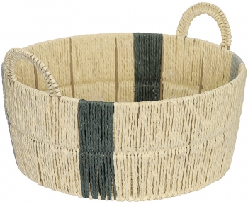 Корзина плетеная Bodhran Sage Ethnic 33X33X21 CM