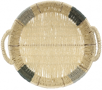Корзина плетеная Bodhran Sage Ethnic 29X29X19 CM