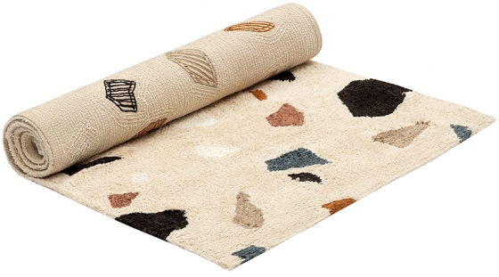Ковёр из хлопка Terrazzo Poetry 70X160 CM 3