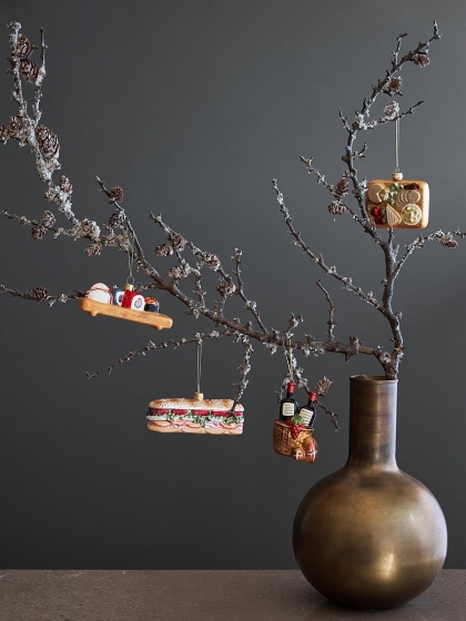 Набор из четырёх ёлочных украшений Christmas Feast 2